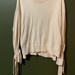 Madewell Tie Cuff sweater